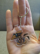 Load image into Gallery viewer, Steampunk Sliver Keychain