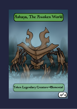 Load image into Gallery viewer, Ashaya, The Awoken World 4/4 Token