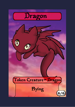 Load image into Gallery viewer, Dragon 6/6 w/ Flying Token