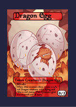 Load image into Gallery viewer, Dragon Egg 0/2 Token