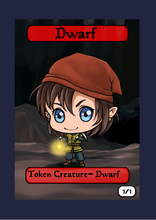 Load image into Gallery viewer, Dwarf 1/1 Token