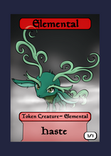 Load image into Gallery viewer, Elemental 1/1 Haste Token