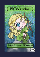 Load image into Gallery viewer, Elf Warrior 1/1 Token