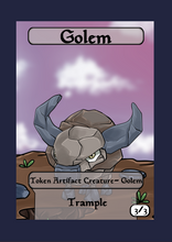 Load image into Gallery viewer, Golem 3/3 w/ Trample Token