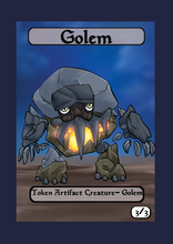 Load image into Gallery viewer, Golem 3/3 Token