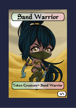 Load image into Gallery viewer, Sand Warrior 1/1 Token