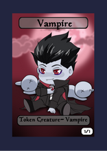 Load image into Gallery viewer, Vampire 1/1 Token