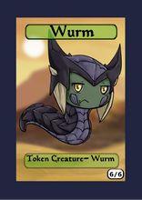 Load image into Gallery viewer, Wurm 6/6 Token