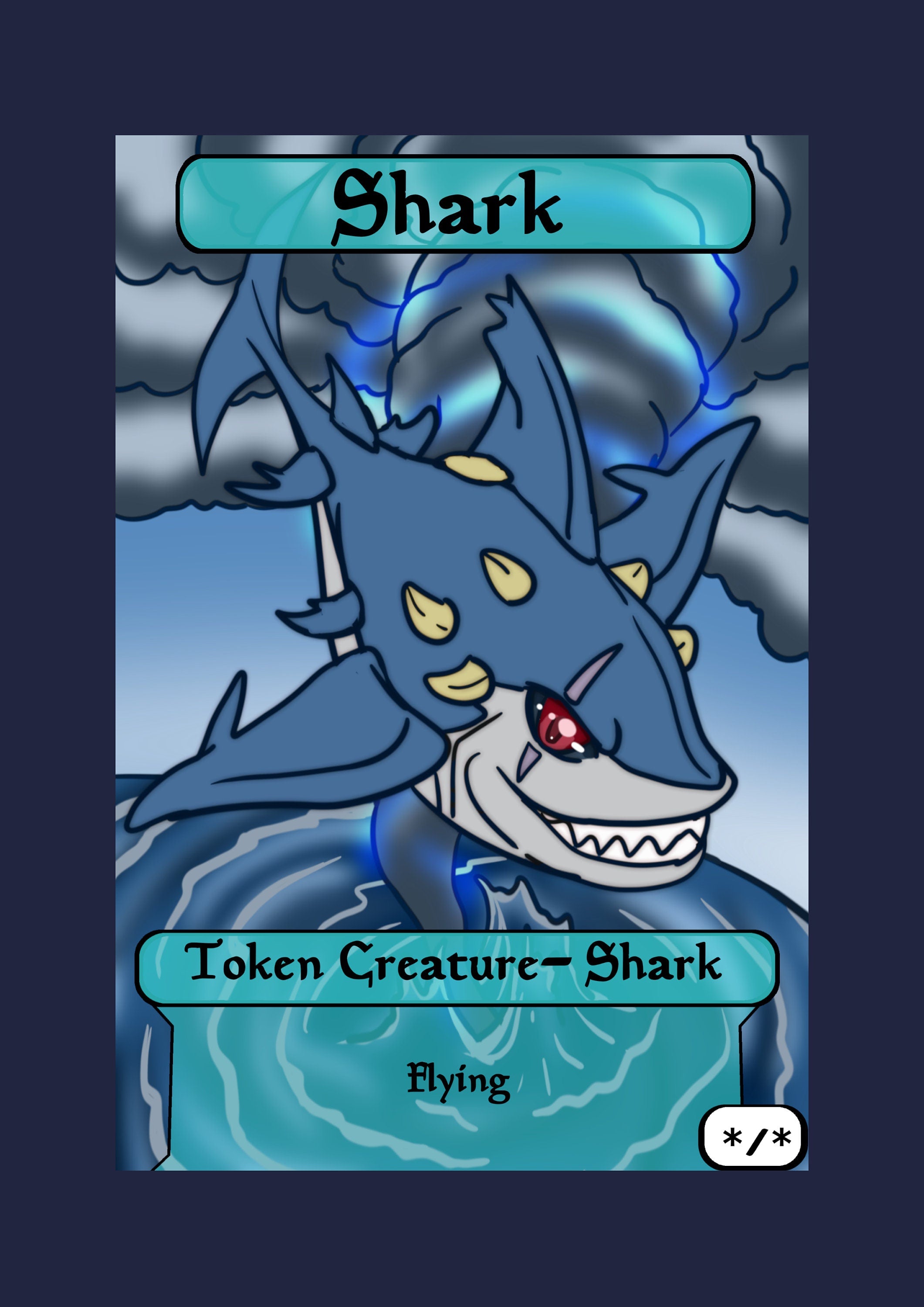 Shark */* w/ Flying Token – Mega Chibi