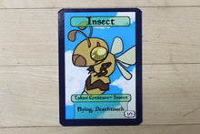 Load image into Gallery viewer, Insect 1/1 w/ Flying & Deathtouch Token