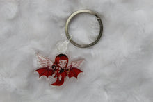 Load image into Gallery viewer, Chibi Kaalia Angel Keychain