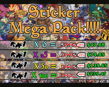 Load image into Gallery viewer, Sticker Bundle Packs- 15 , 25, 50, and 100 options