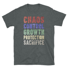 Load image into Gallery viewer, Chaos Control Growth Protection Sacrifice Shirt