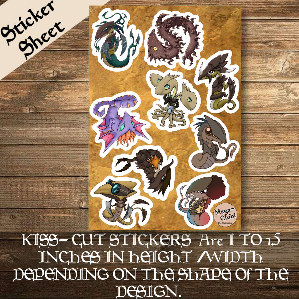 Sliver Sticker Sheet