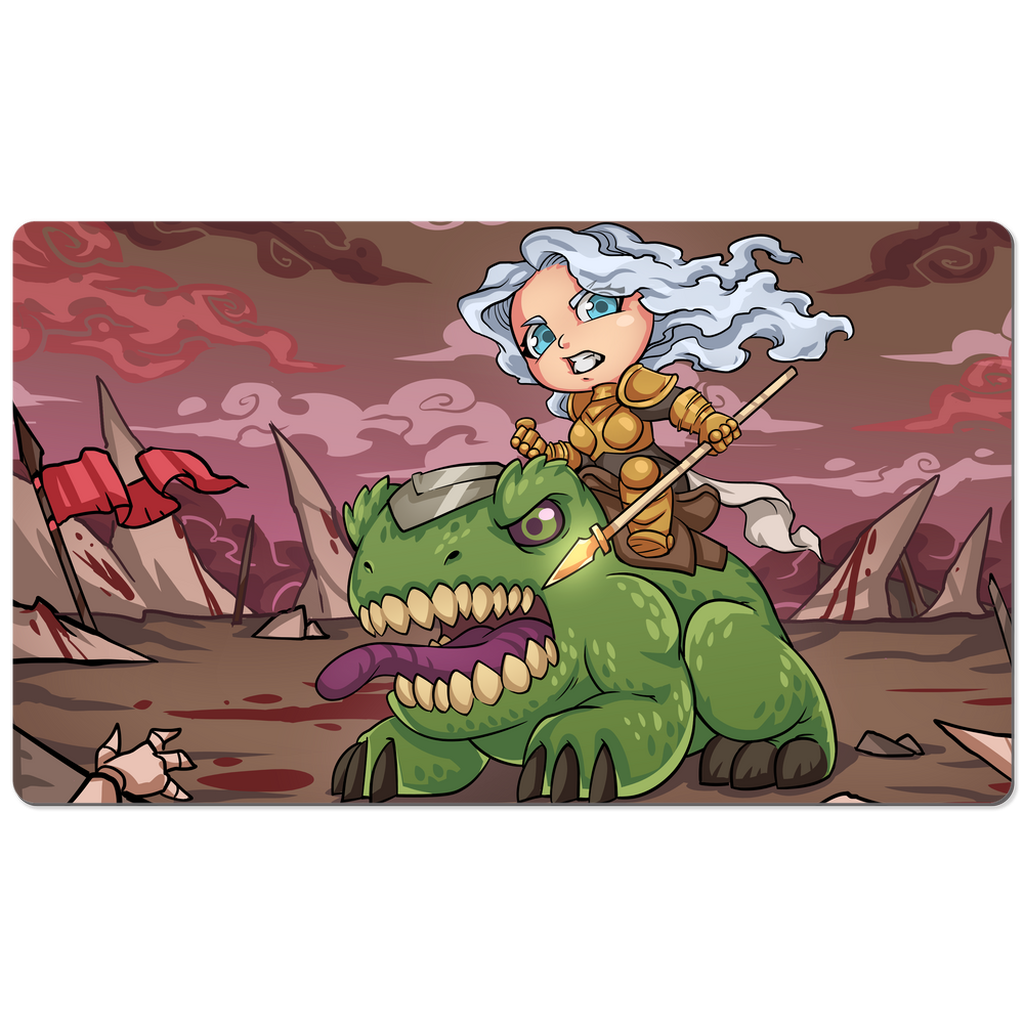 Thalia And The Gitrog Monster Playmat