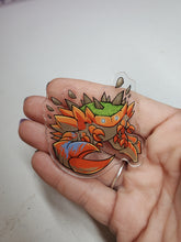 Load image into Gallery viewer, Charix, the Raging Isle Acrylic Pin
