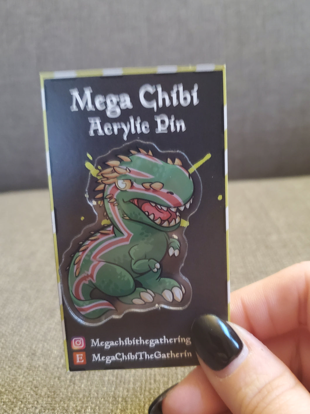 Ghalta Primal Hunger Acrylic Pin