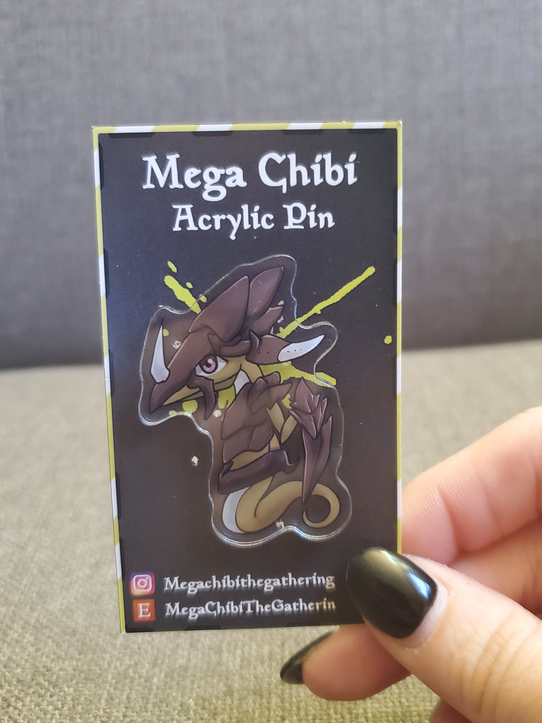 Sliver Legion Acrylic Pin