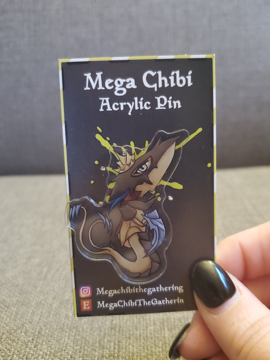 Sliver Queen Acrylic Pin