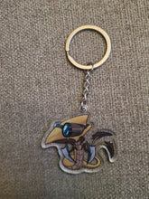 Load image into Gallery viewer, Steampunk Sliver Keychain
