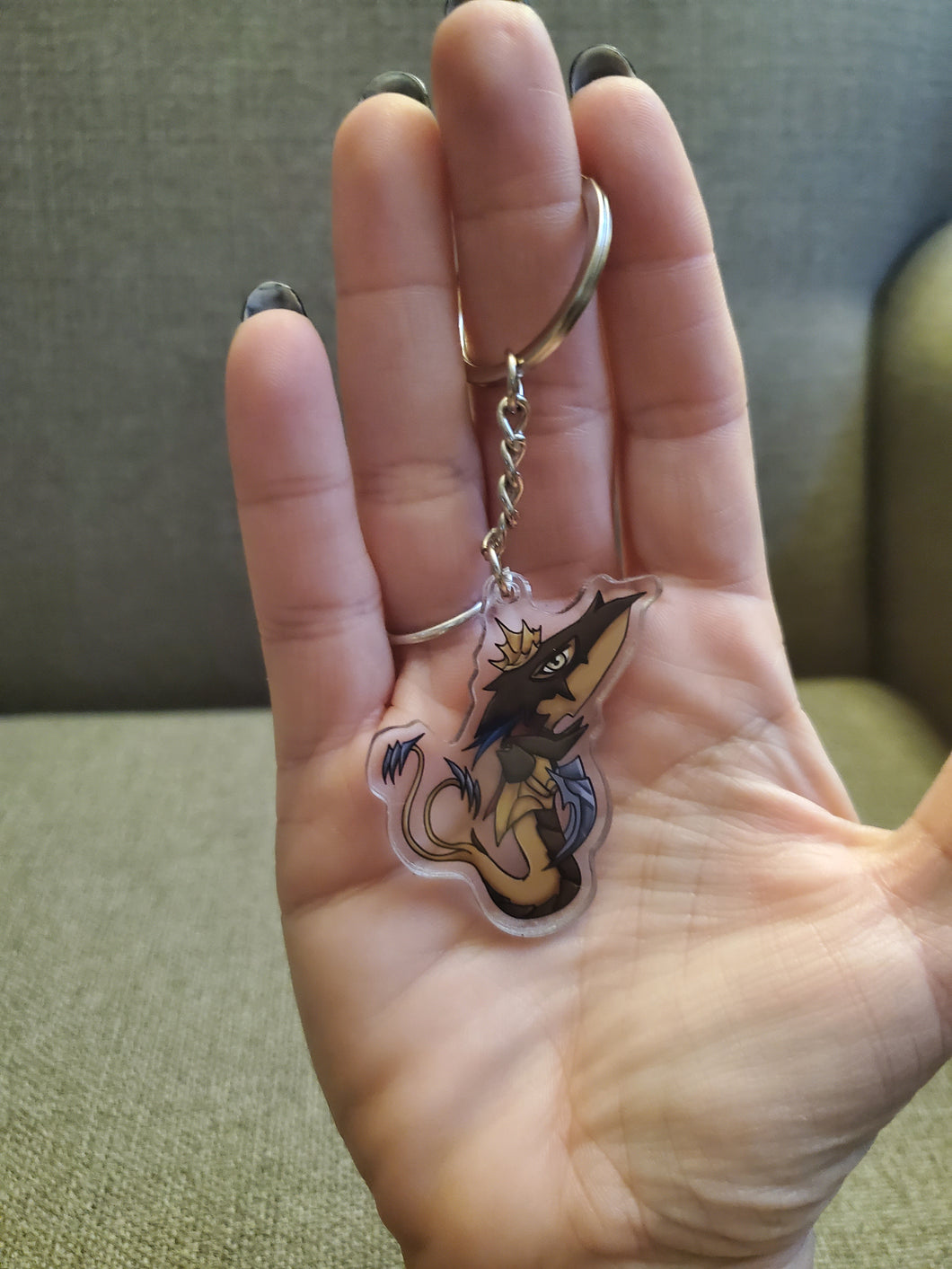 Sliver Queen Keychain