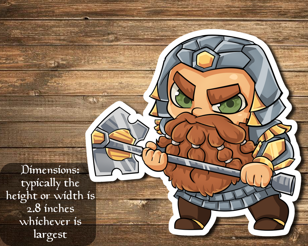 Gimli of the Glittering Caves