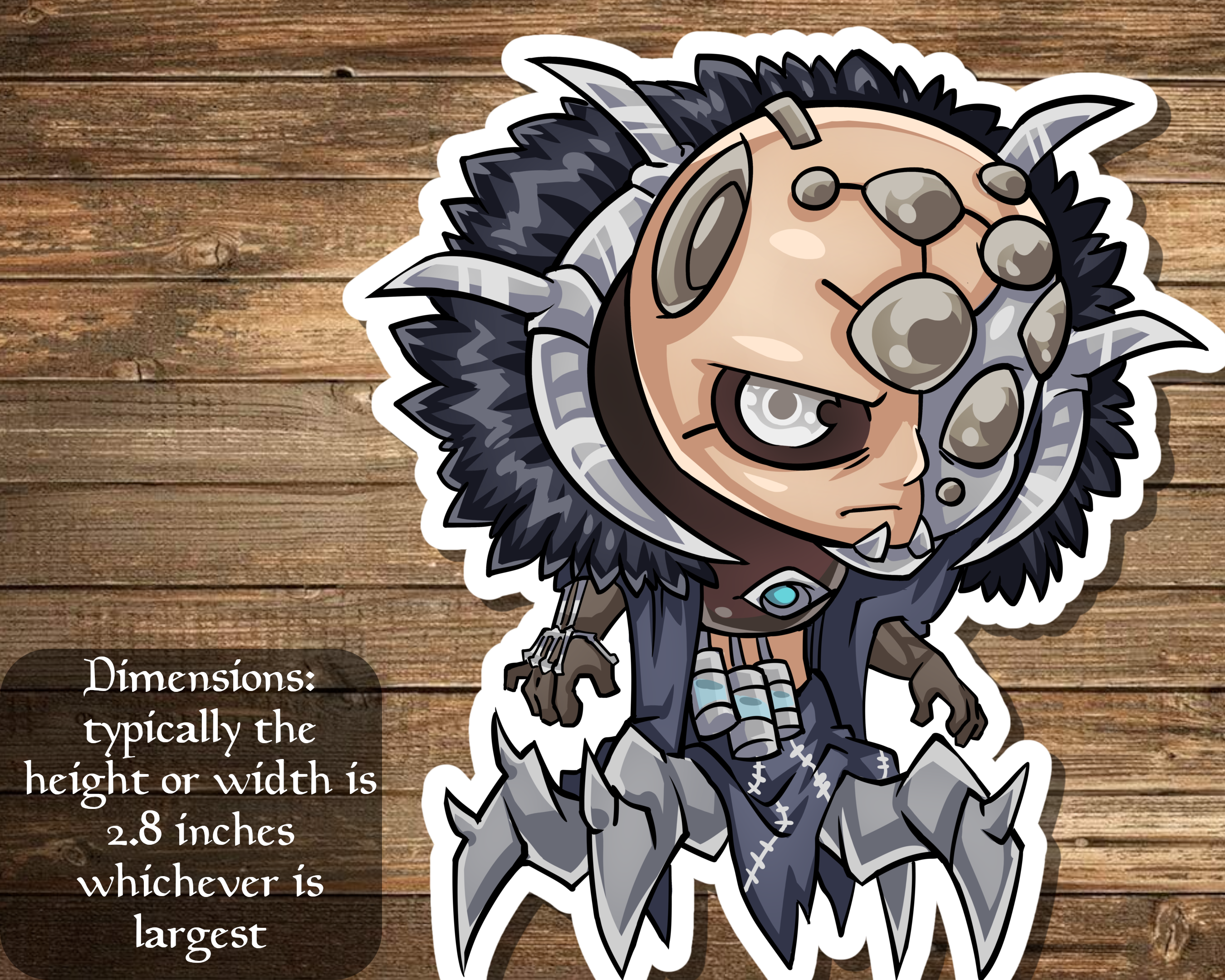 Keskit, the Flesh Sculptor – Mega Chibi