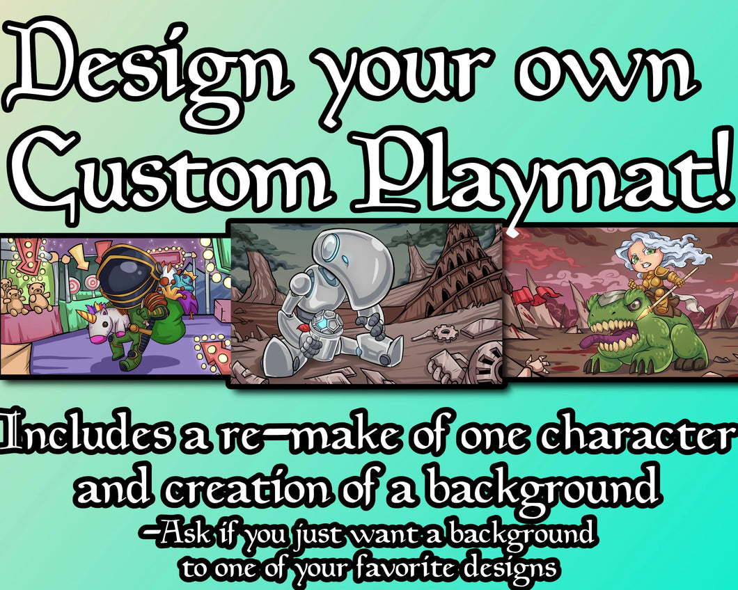 Create an Awesome Custom Playmat!