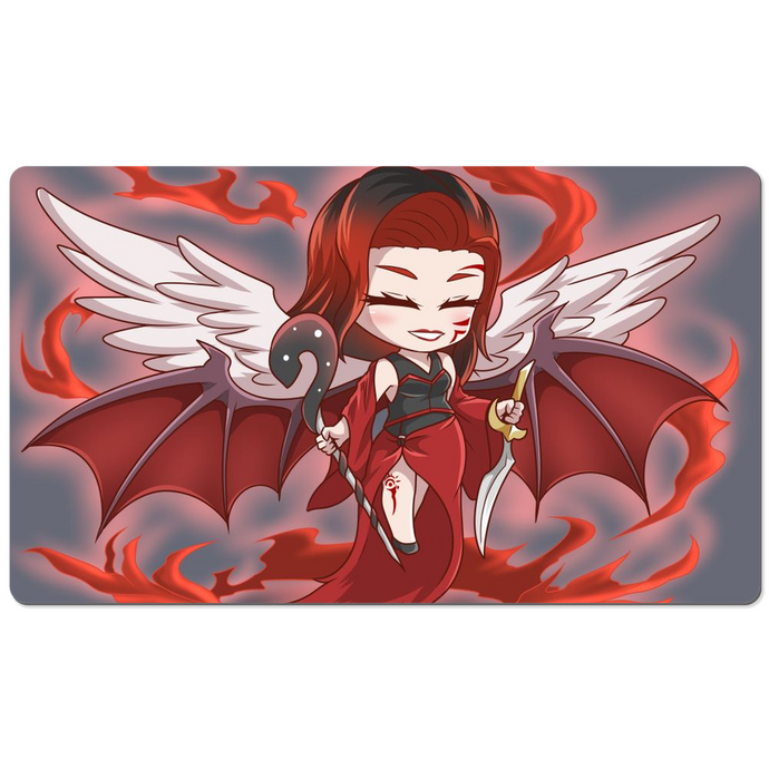 Chibi Grand Master Of Flowers Playmat Inspired By Mtg By Mega Chibi Magic  Angel Designed Card Mat For Fans