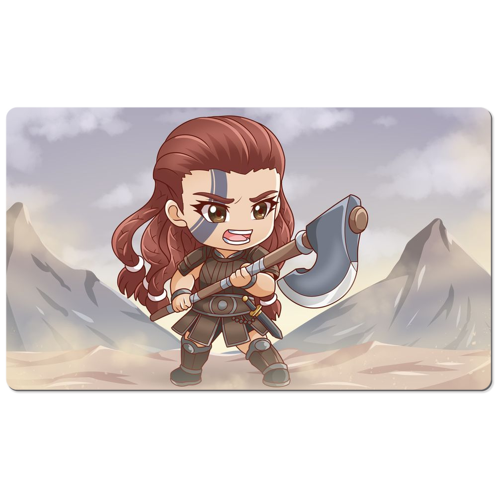 Saskia the Unyielding Playmat