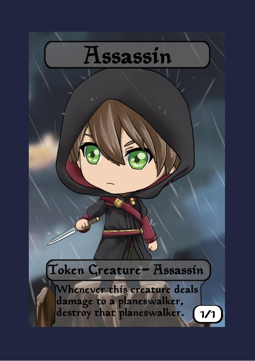 Assassin 1/1 Token