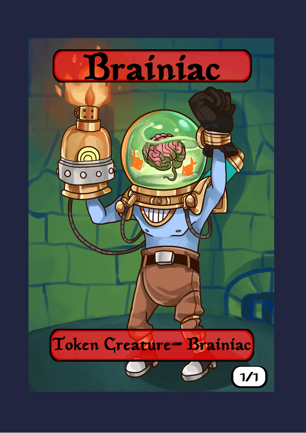 Brainiac 1/1 Token