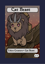 Load image into Gallery viewer, Cat Beast 2/2 Token
