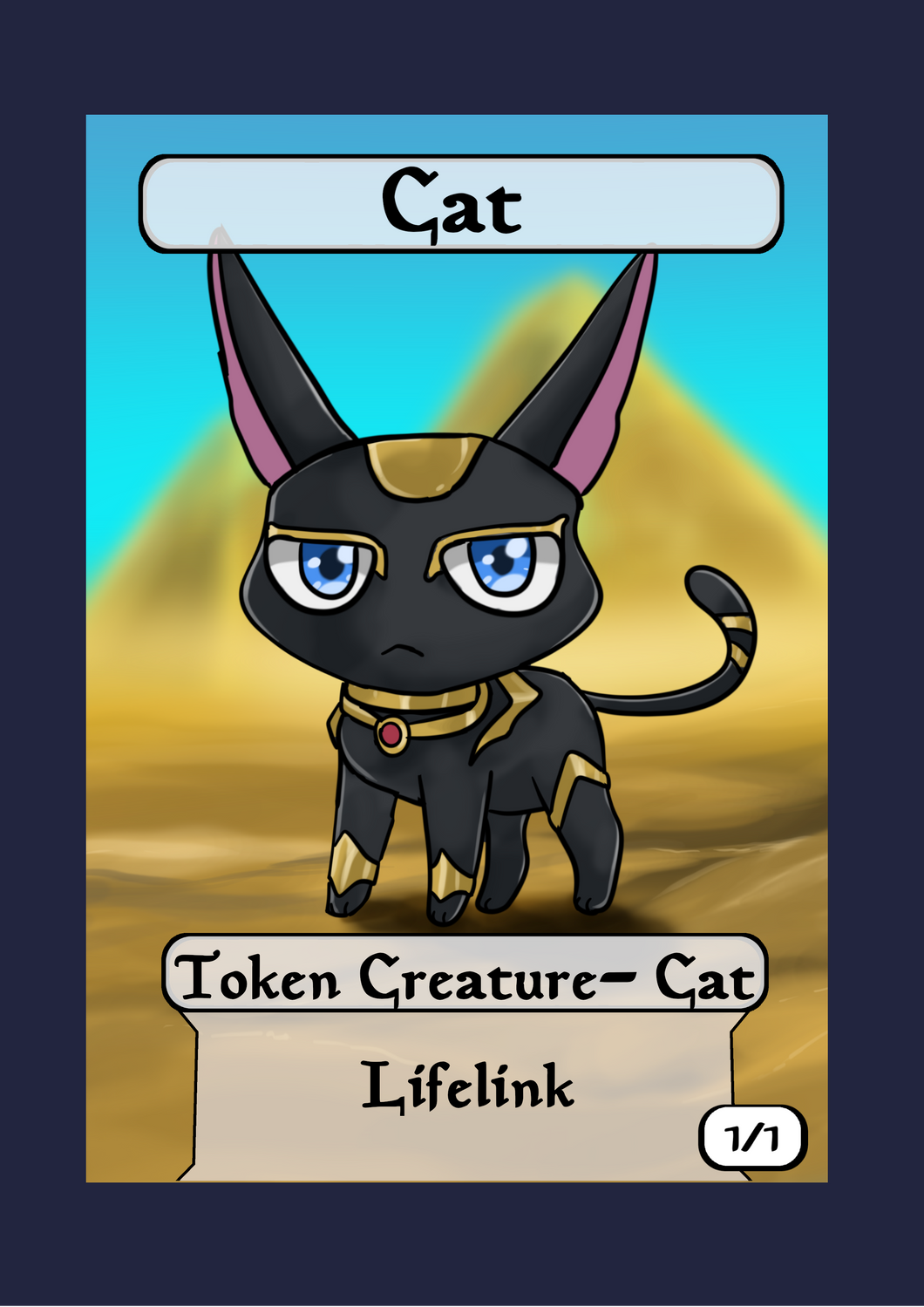 Cat 1/1 w/ Lifelink Token