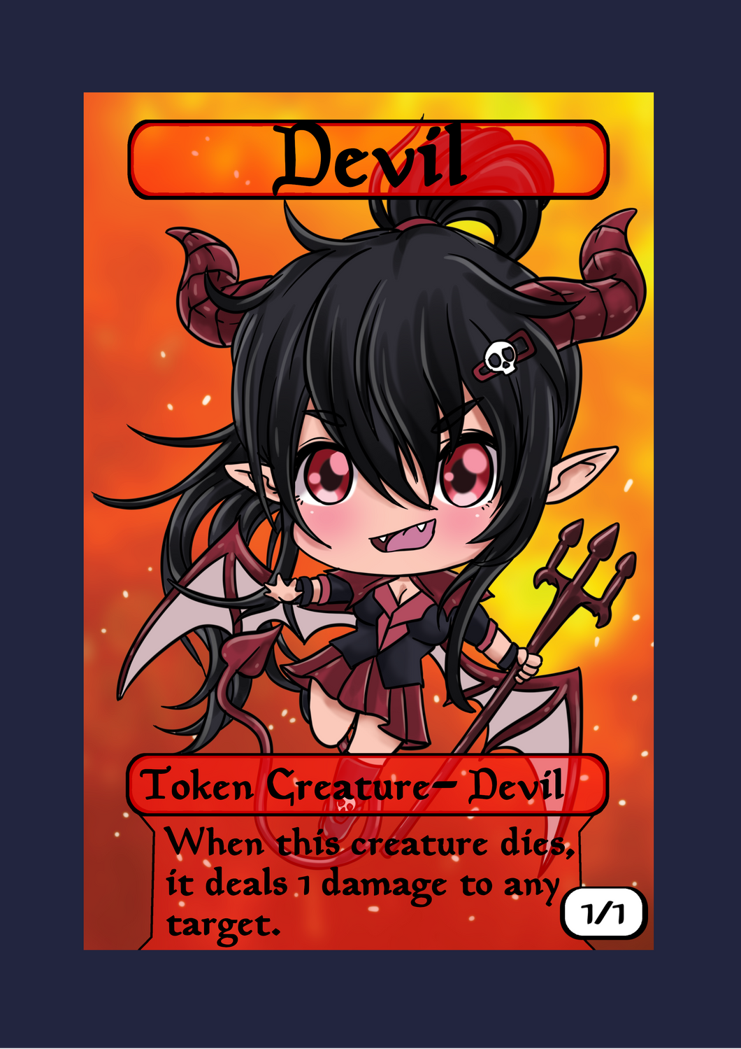 Devil 1/1 Token