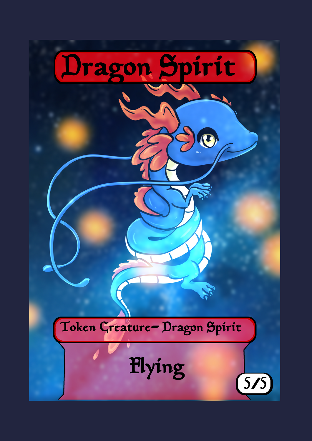 Dragon Spirit w/ Flying 5/5 Token