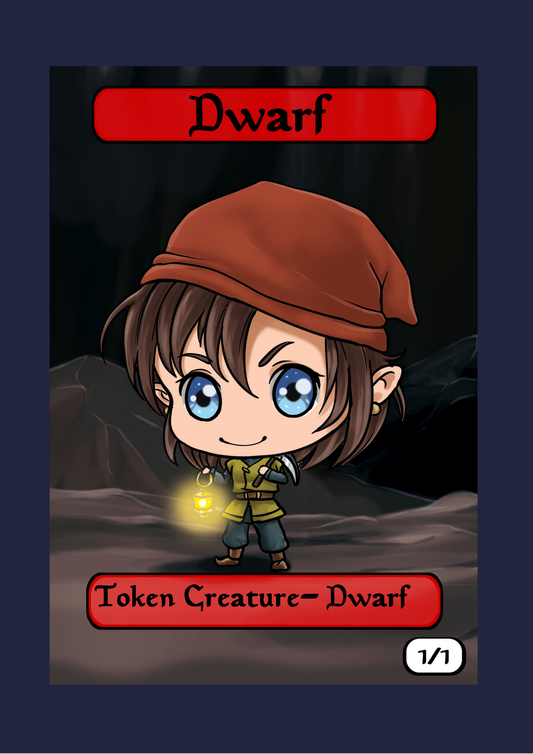 Dwarf 1/1 Token