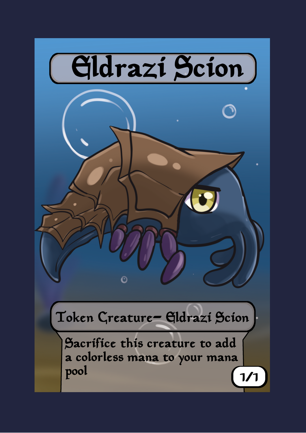 Eldrazi Scion 1/1 Token