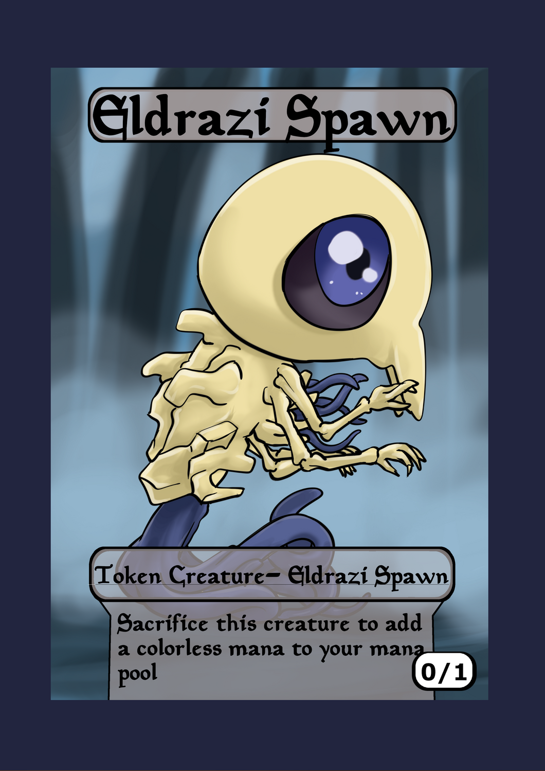 Eldrazi Spawn 0/1 Token