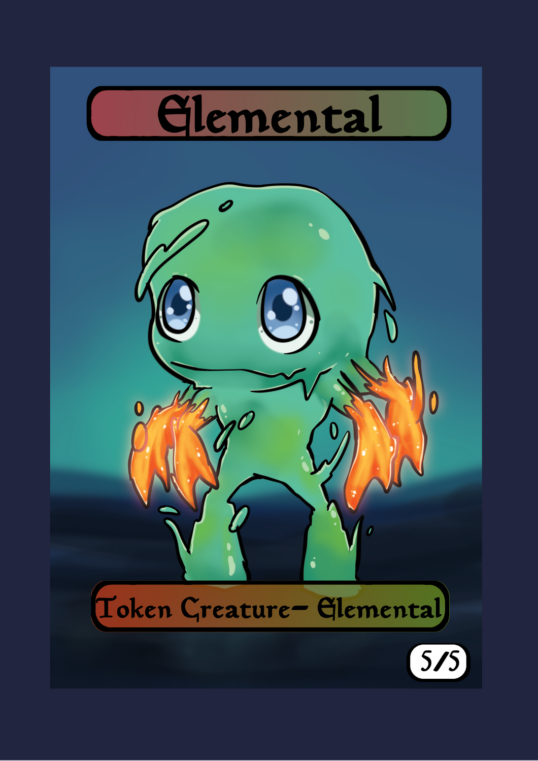 Elemental 5/5 Token