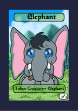 Load image into Gallery viewer, Elephant 3/3 Token
