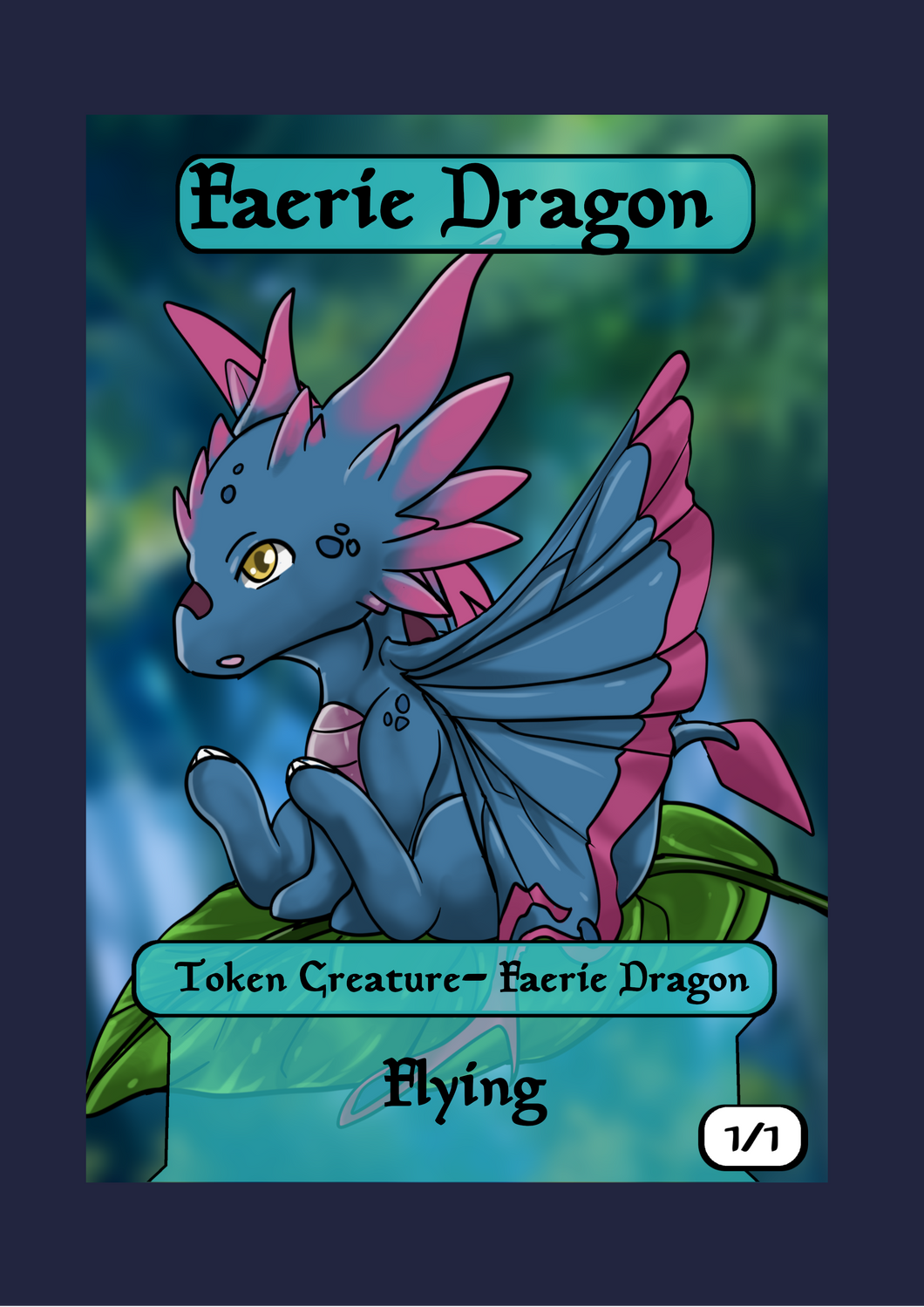 Faerie Dragon 1/1 w/ Flying Token