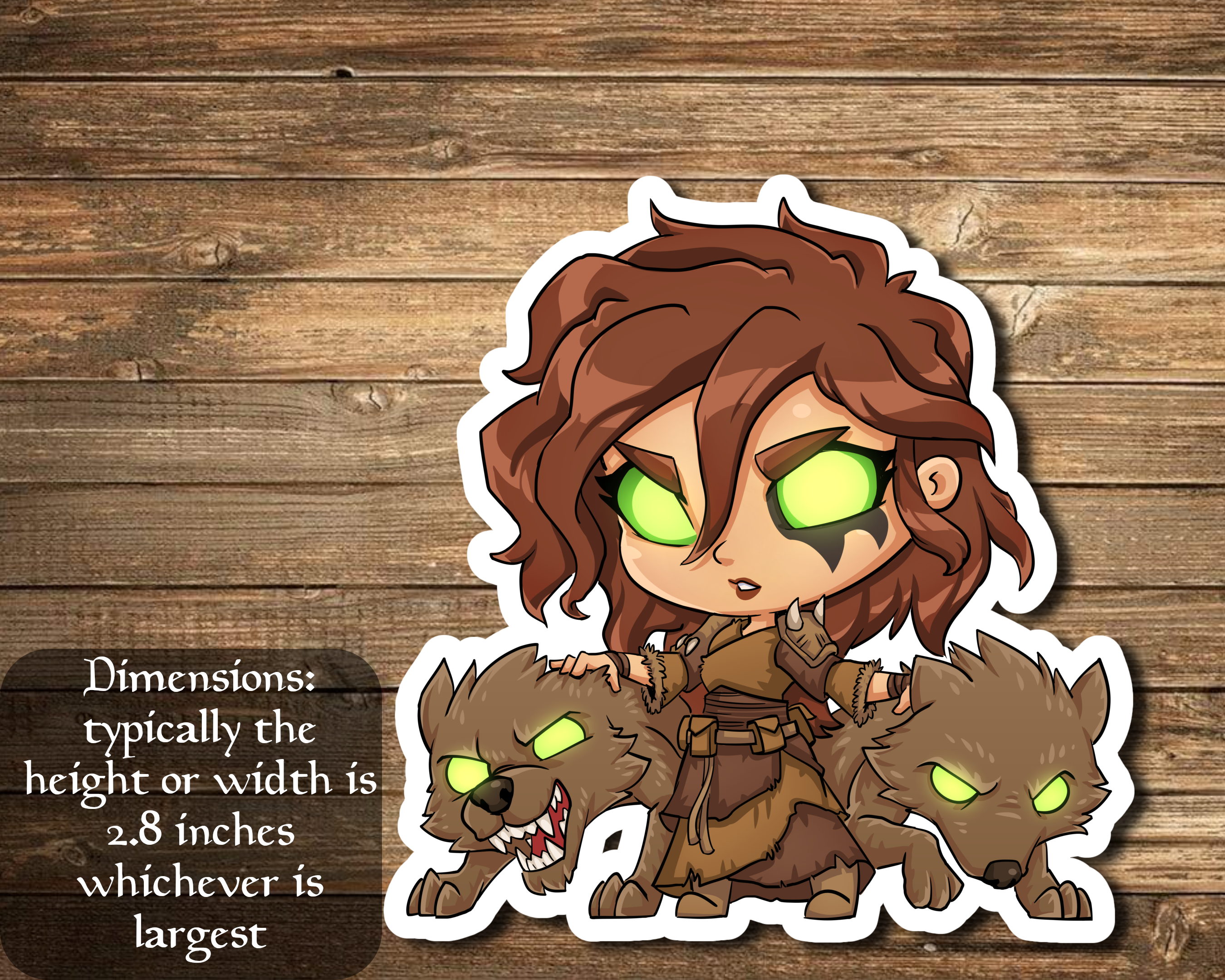 Faldorn, Dreadwolf Herald – Mega Chibi