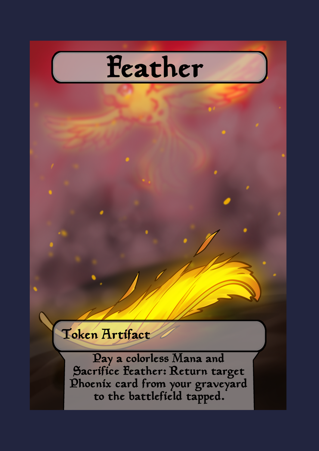 Feather Token Mega Chibi Feather Token Mega Chibi