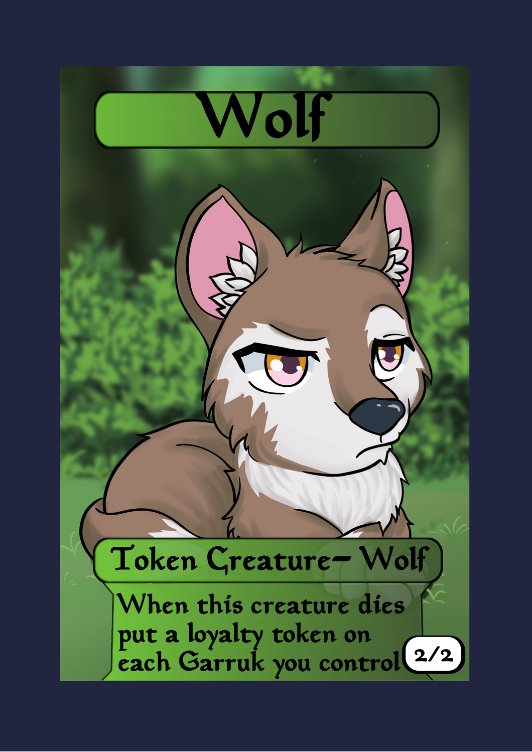 Wolf 2/2 Token