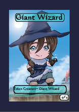 Load image into Gallery viewer, Giant Wizard 4/4 Token
