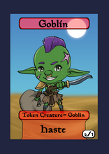 Load image into Gallery viewer, Goblin 2/1 Haste Token
