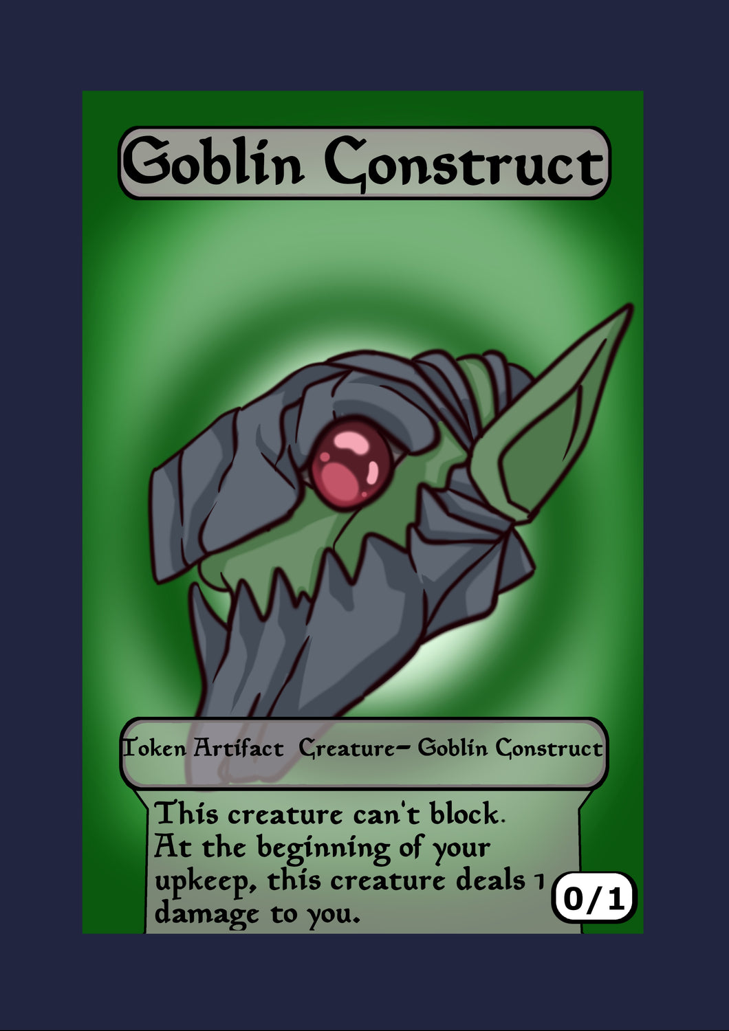 Goblin Construct 0/1 Token