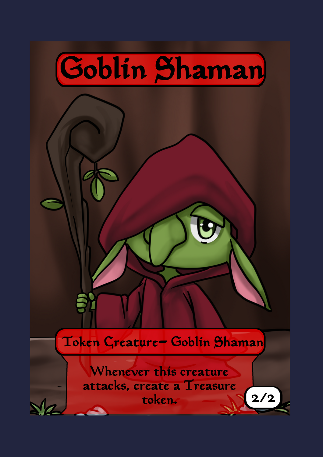 Goblin Shaman 2/2 Token