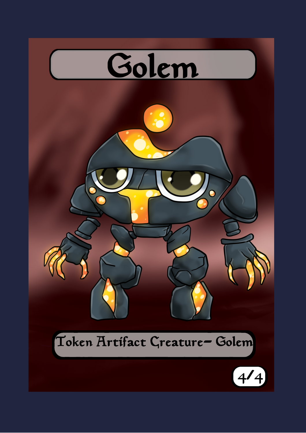 Golem 4/4 Token